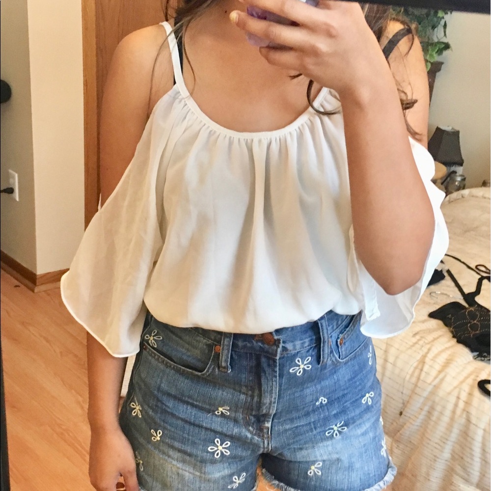cold shoulder blouse